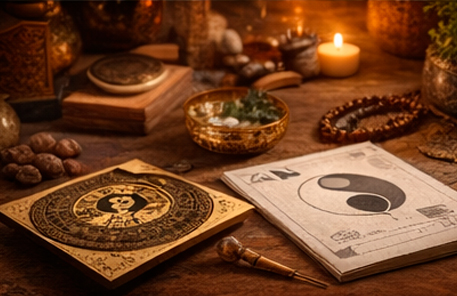 Elementos simbólicos y estudio del feng shui